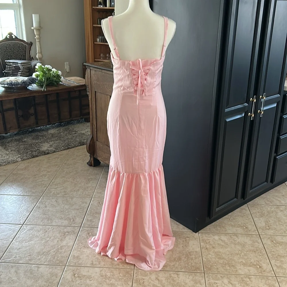 Long Ruffle Dress - Picture 6 of 9